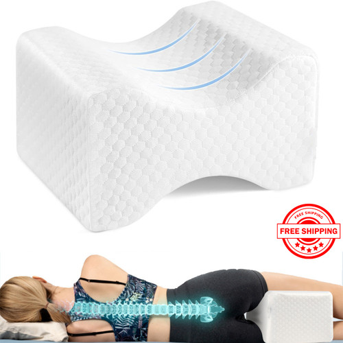 Memory foam knee pillow - memory, pillow,