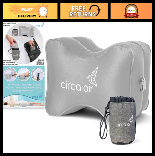 Inflatable knee pillow - knee, for
