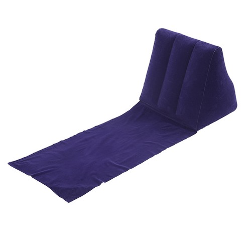 Inflatable knee pillow - pillow, for