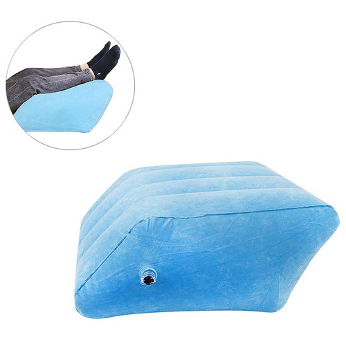 Inflatable knee pillow - inflatable,