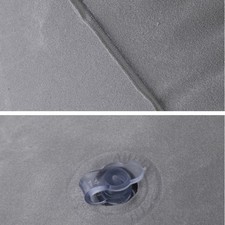 Travel Foot Rest Pillow Height