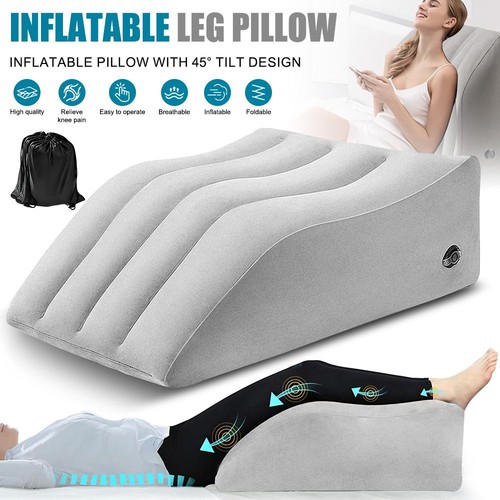 Leg pillow elevating wedge - pillow,
